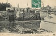 / CPA FRANCE 35 "Saint Malo, le pont roulant à marée basse"