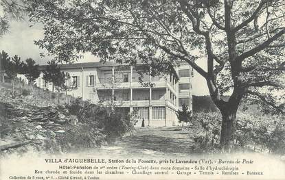 CPA FRANCE 83 "Près du Lavandou, Villa d'Aiguebelle "
