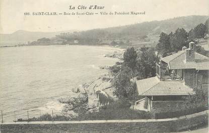 CPA FRANCE 83 "Le Lavandou, St Clair, Villa du Président Magnaud"