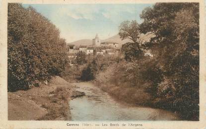 CPA FRANCE 83 " Correns, Les bords de l'Argens"