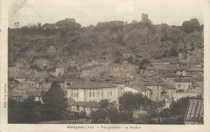 CPA FRANCE 83 " Cotignac, Vue générale "