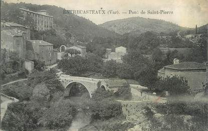 CPA FRANCE 83 " Entrecasteaux, Pont de St Pierre"