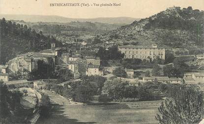 CPA FRANCE 83 " Entrecasteaux, Vue générale"