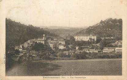 CPA FRANCE 83 " Entrecasteaux, Vue panoramique"