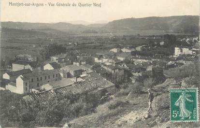 CPA FRANCE 83 " Montfort sur Argens, Vue générale du Quartier Neuf"