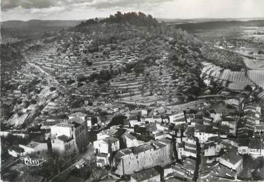 CPSM FRANCE 83 " Montfort sur Argens, Vue générale aérienne"