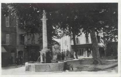 CPSM FRANCE 83 " Cuers, Place François Bernard"