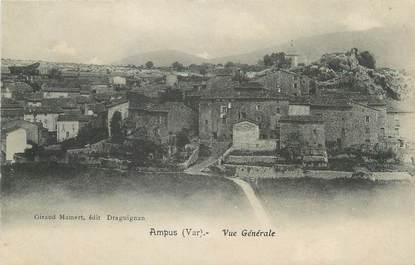 CPA FRANCE 83 " Ampus, Vue générale"