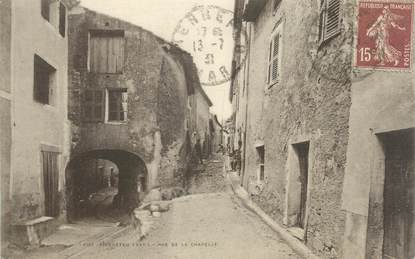 CPA FRANCE 83 " Pierrefeu, Rue de la Chapelle"