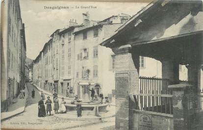 CPA FRANCE 83 " Draguignan, La Grande Rue"