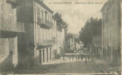 CPA FRANCE 83 " Draguignan, Boulevard de la Liberté"
