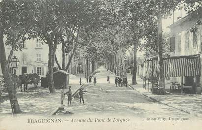 CPA FRANCE 83 " Draguignan, Avenue du Pont de Lorgues"