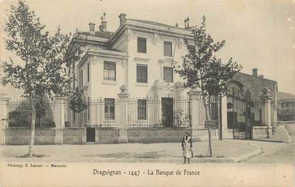 CPA FRANCE 83 " Draguignan, La Banque de France" / BANQUE DE FRANCE