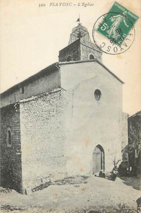 CPA FRANCE 83 " Flayosc, L'église"