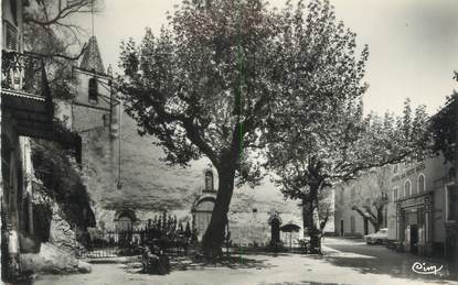 CPSM FRANCE 83 " Callian, Place de l'église"