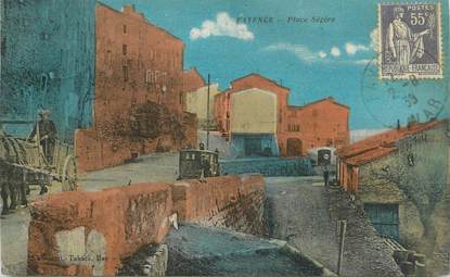 CPA FRANCE 83 " Fayence, Place Ségère"