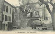 83 Var CPA FRANCE 83 " Fayence, Place de la Mairie"