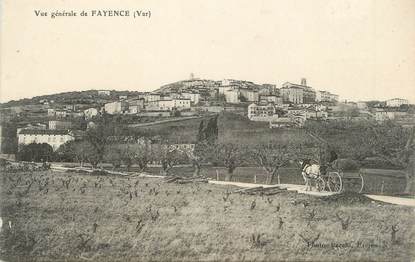 CPA FRANCE 83 " Fayence, Vue générale"