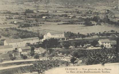 CPA FRANCE 83 " Fayence, Vue générale de la Plaine"