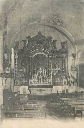 CPA FRANCE 83 " Mons, Intérieur de l'église"