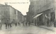 83 Var CPA FRANCE 83 " Trans, Rue principale et Place de l'Eglise"