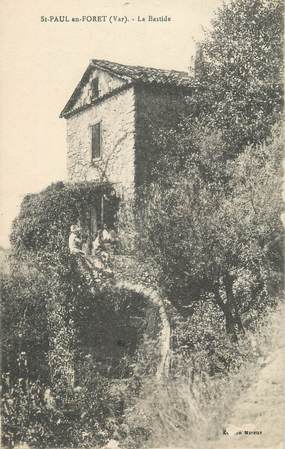 CPA FRANCE 83 " St Paul en Forêt, La Bastide"