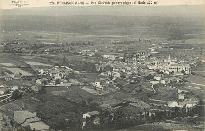 / CPA FRANCE 42 "Renaison, vue générale panoramique"