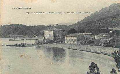 CPA FRANCE 83 " Agay, Vue sur le vieux château"