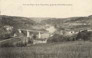 42 Loire / CPA FRANCE 42 "Vue du pont de la Vourdiat, près Saint Jodard"