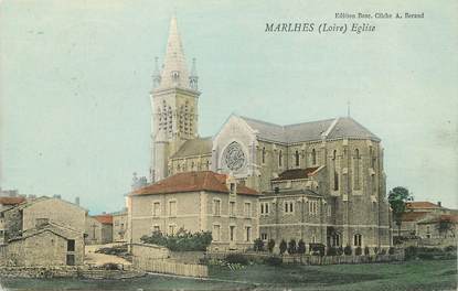 / CPA FRANCE 42 "Marlhes, église"