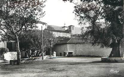 CPSM FRANCE 83 "Seillans, La place et le clocher"