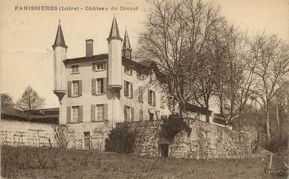 / CPA FRANCE 42 "Panissières, château du Crozet"