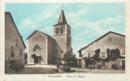 CPA FRANCE 74" Valleiry, Place de l'Eglise"