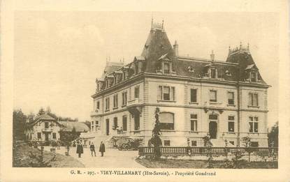 CPA FRANCE 74" Viry - Villamary, Propriété Gondrand"