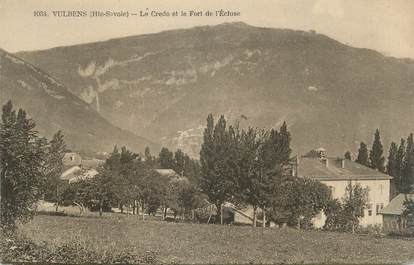 CPA FRANCE 74" Vulbens, Le Créddo et le Fort de l'Ecluse"