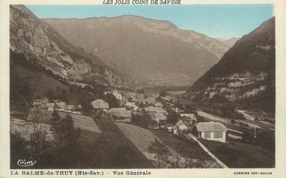 CPA FRANCE 74" La Balme de Thuy, Vue générale"