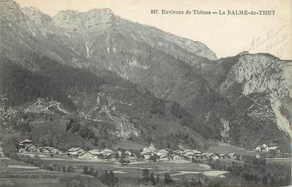 CPA FRANCE 74" La Balme de Thuy, Vue générale"