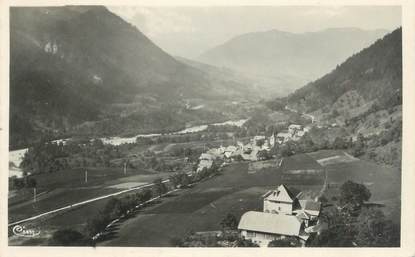 CPSM FRANCE 74" La Balme de Thuy, Vue générale et le Mont Veyrier"