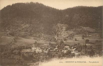 CPA FRANCE 74" Le Bouchet de Serreval, Vue générale"