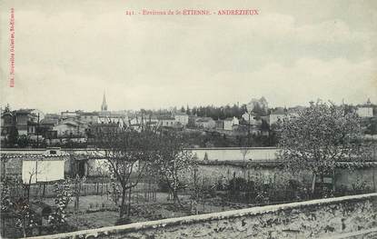 / CPA FRANCE 42 "Environs de Saint Etienne-Andrezieux"