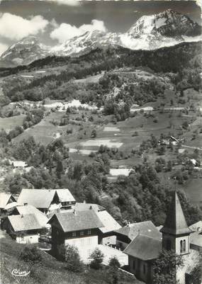 CPSM FRANCE 74 " Le Bouchet , Vue générale et le Mont Charvin"