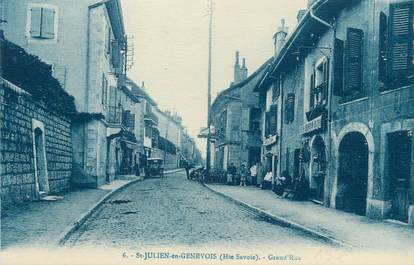 CPA FRANCE 74 "St Julien en Genevois, La Grande Rue"