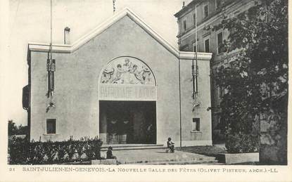 CPA FRANCE 74 "St Julien en Genevois, La Nouvelle Salle des Fêtes"