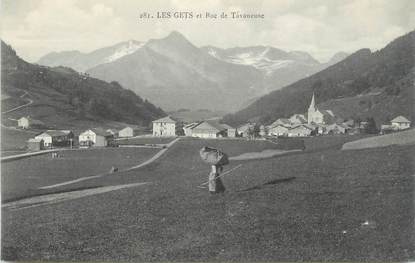 CPA FRANCE 74 "Les Gets, Roc de Tavaneuse"