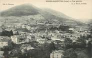 42 Loire / CPA FRANCE 42 "Bourg Argental,  vue générale"