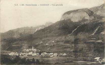 CPA FRANCE 74 "Mieussy, Vue générale"