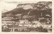 74 Haute Savoie CPA FRANCE 74 "Mieussy, Vue générale et Viaduc du Chemin de Fer"