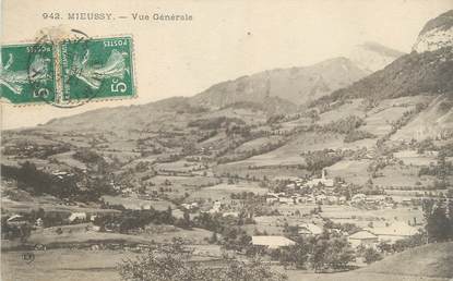 CPA FRANCE 74 "Mieussy, Vue générale"