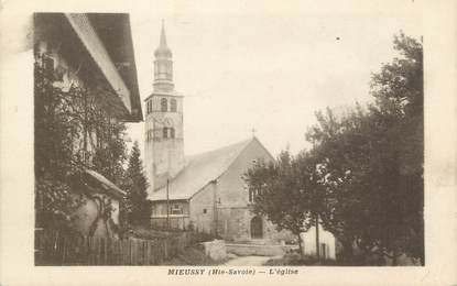 CPA FRANCE 74 " Mieussy, L'église "