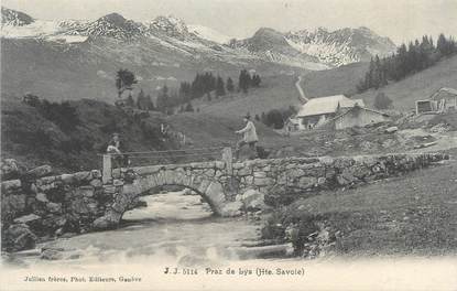 CPA FRANCE 74 " Praz de Lys"